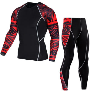 women's tracksuits Tights sports running suit thermal underwear base layer jogging Leggings Compression crossfit fitness tshirt